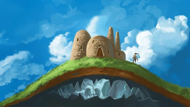 Background — Above and Below