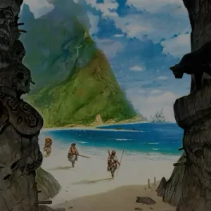 Cover — Robinson Crusoe: Adventures on the Cursed Island